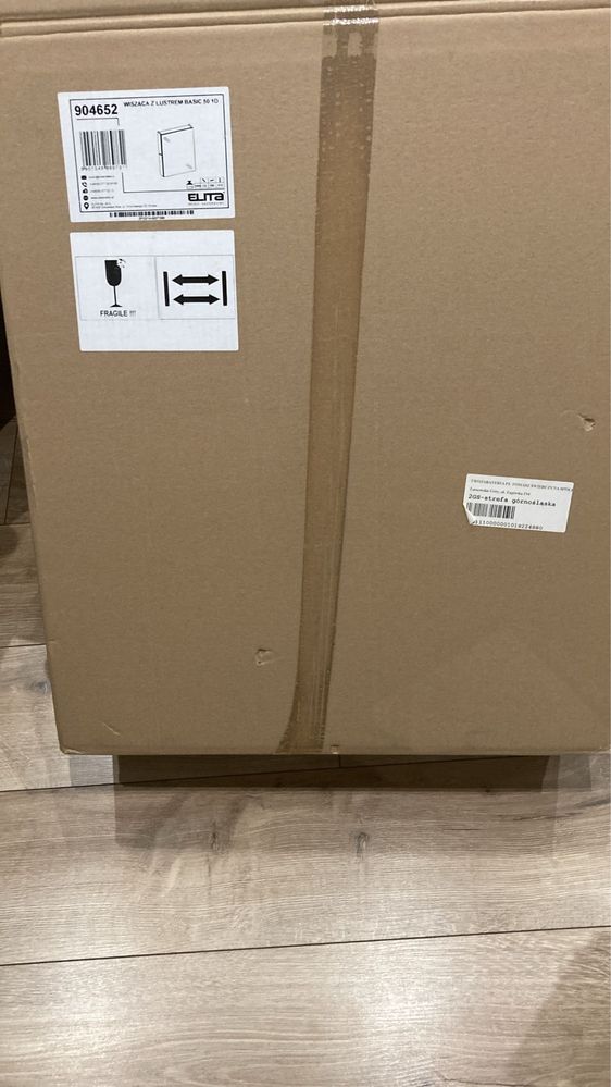 Szafka łazienkowa lustrzana wisząca 50 cm