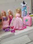 Lalki barbie plus akcesoria