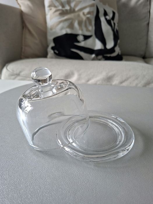 Pojemnik szklany z przykrywką na cytrynę