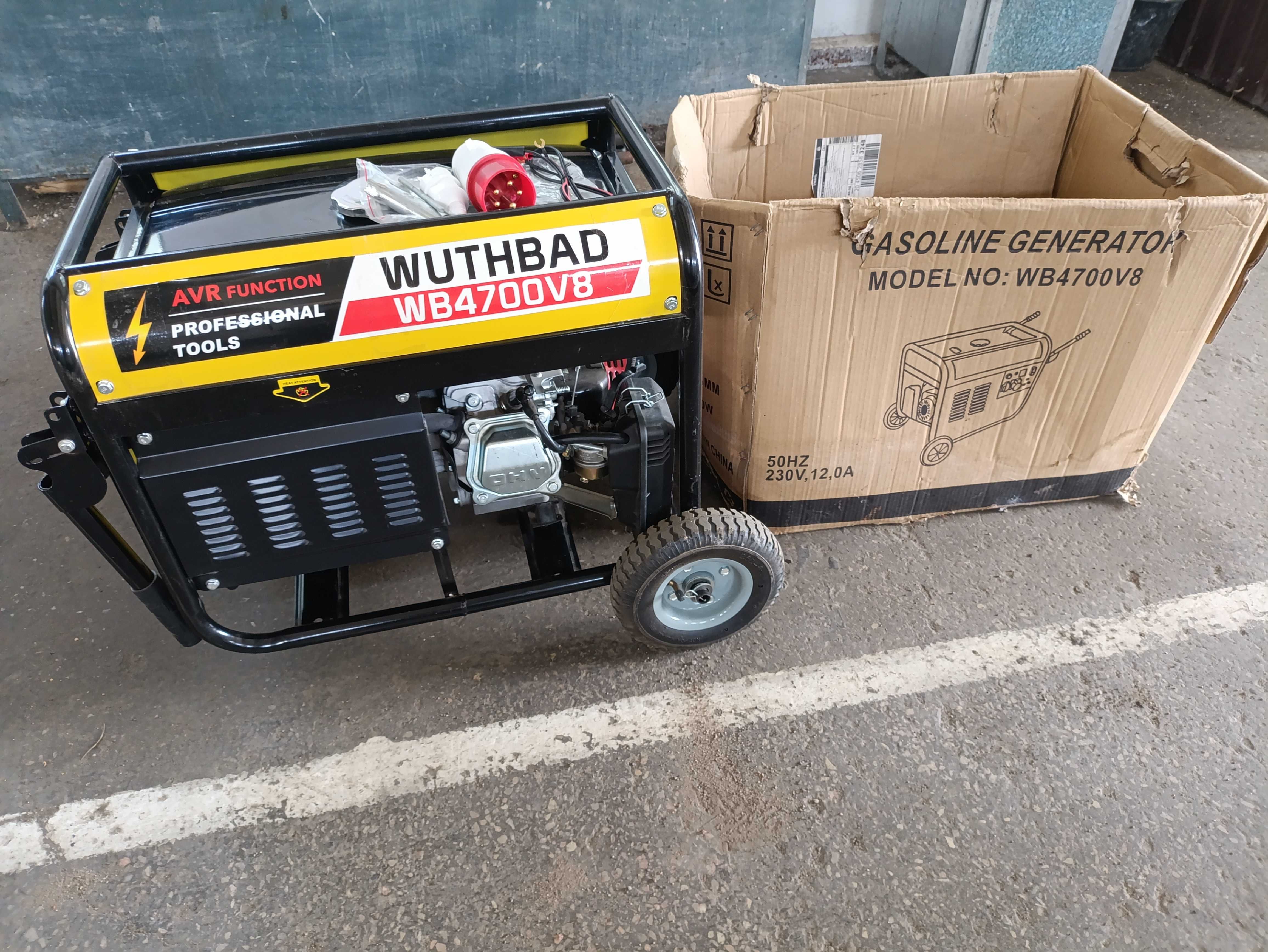 Генератор Wuthbad WB4700V8