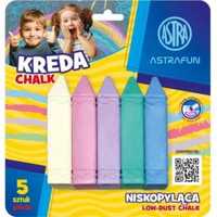 Kreda Jumbo kwadratowa Fun 5szt ASTRA