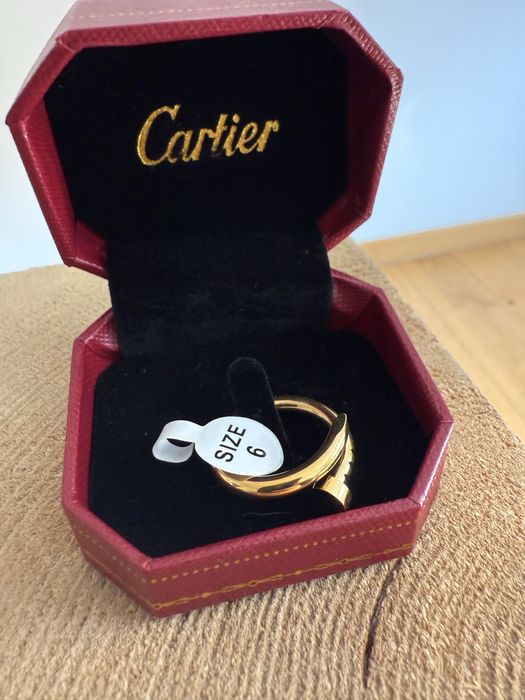 Pierscionek cartier gwóźdz