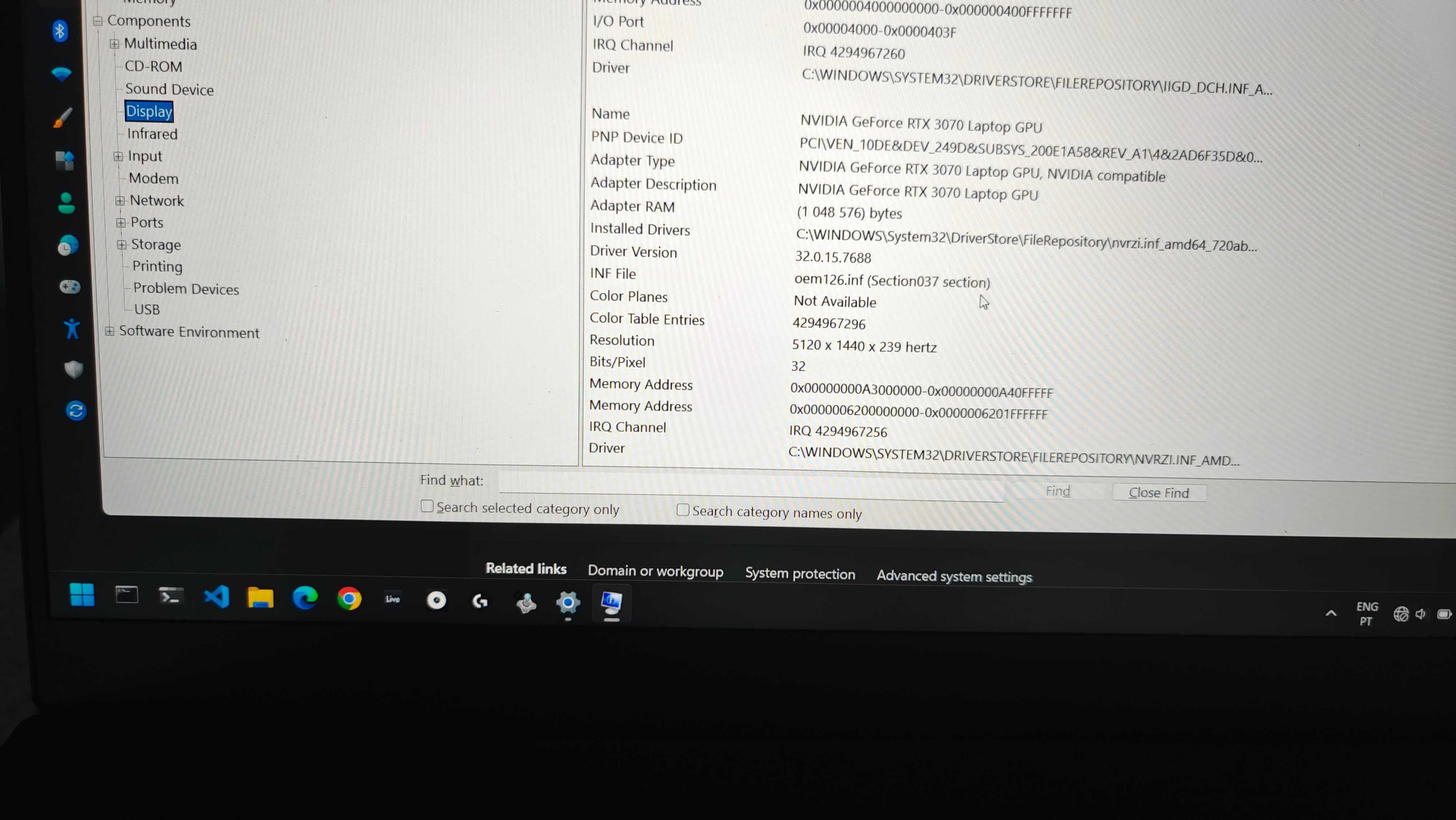 Razer Blade 15 / i7 / RTX3070 / 2TB SSD / 16GB RAM