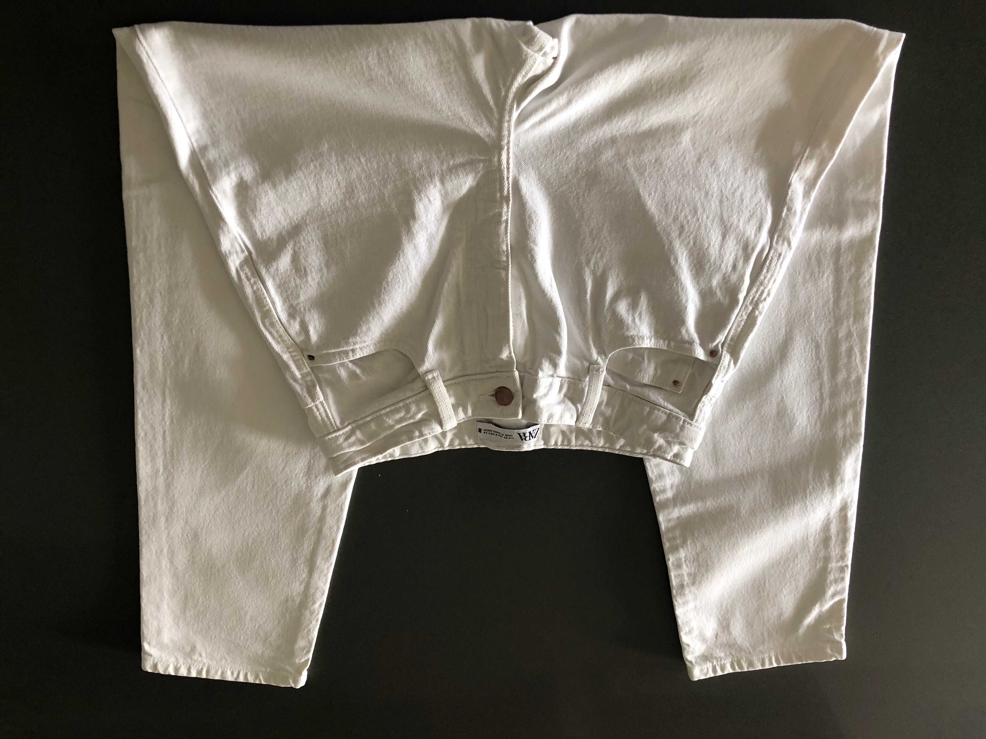 Calças Ganga Branco ZARA