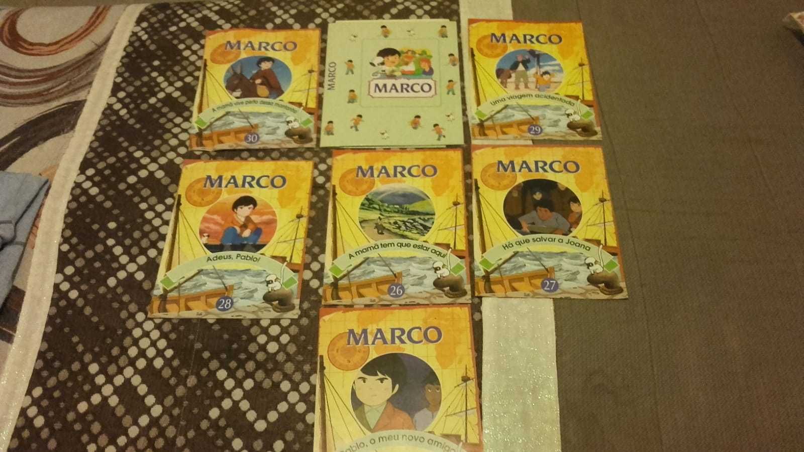 Cassetes Livros Caderneta E Mala Heidi Marco Conjunto/Separado Novos