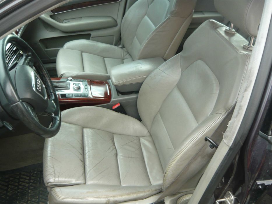 Audi A6 C6 4F0   tapicerka fotel fotele skórzane