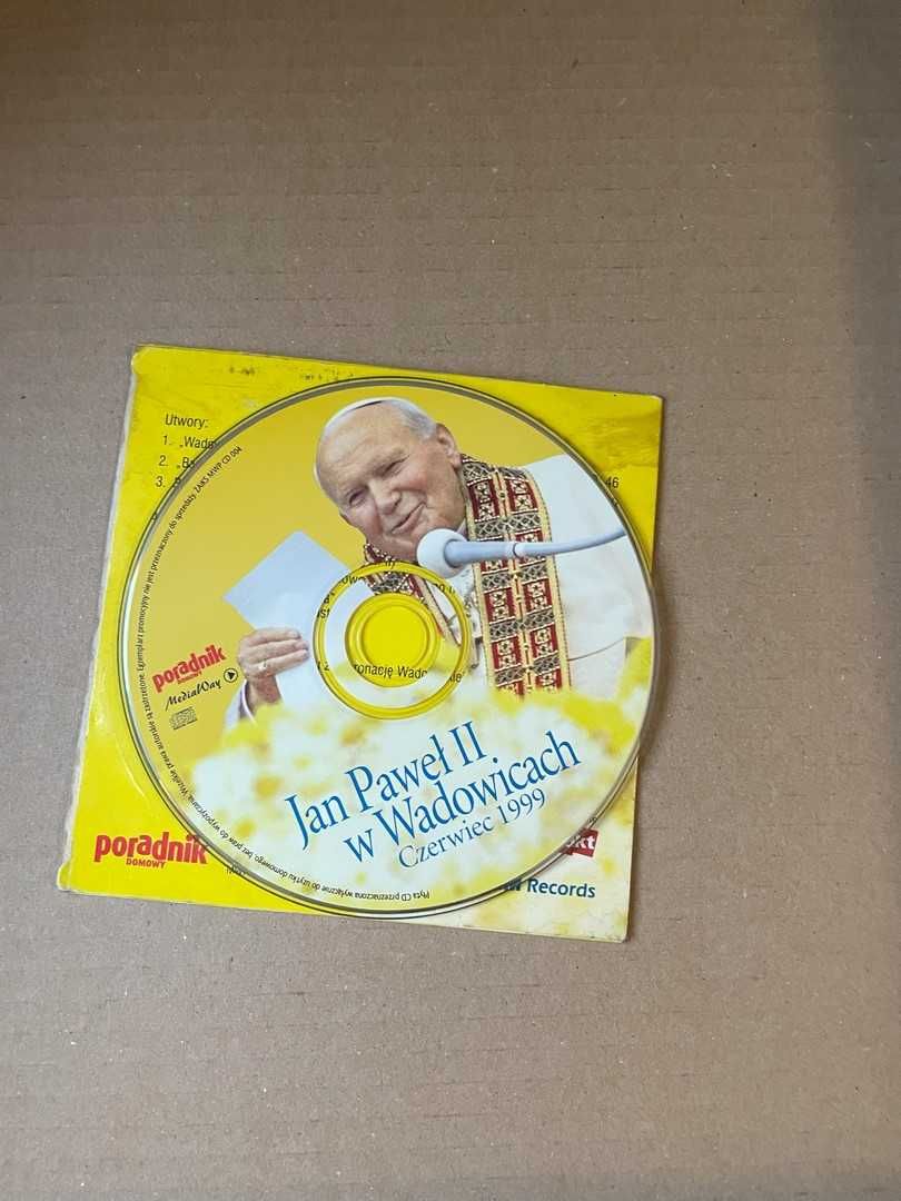 Płyta CD Jan Paweł II w Wadowicach Czerwiec 1999 Po maturze