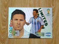 karta XXL Leo Messi limited edition mundial 2014 w Brazylii