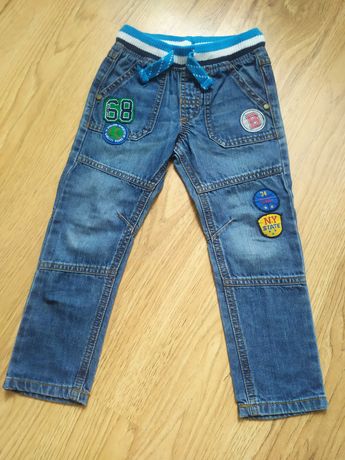 Spodnie jeansowe 98-104