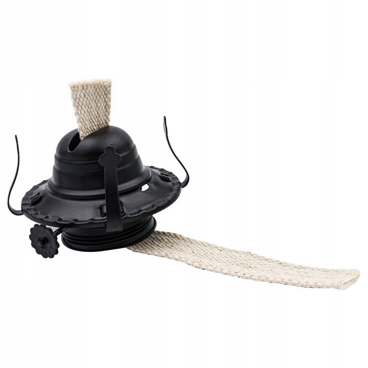 stylowa szklana lampa naftowa z knotem 550ml /34cm