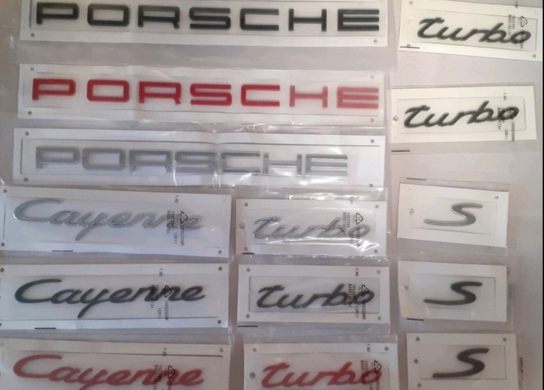 Емблема для Porsche Cayenne Порше Кайен