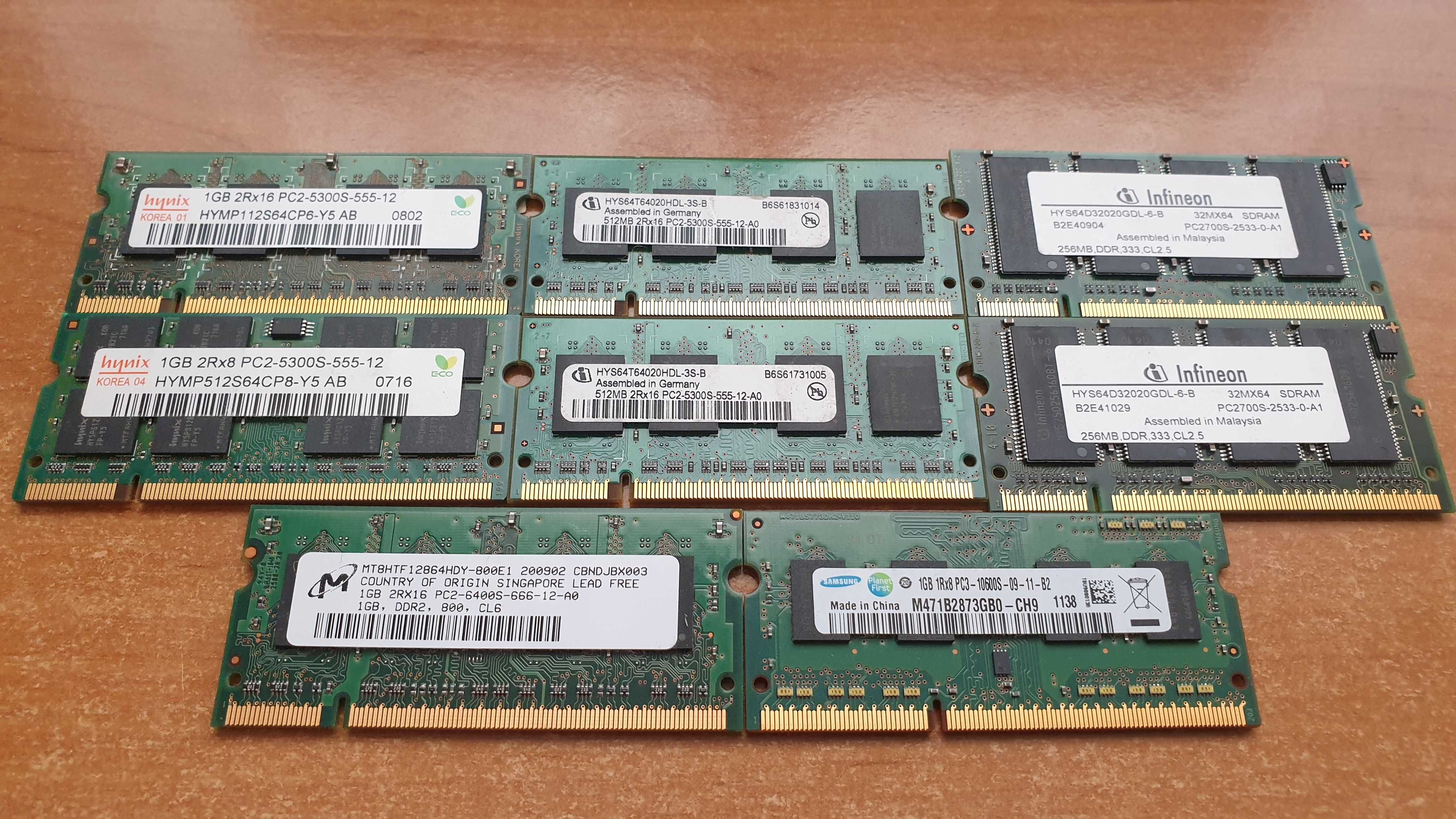 Pamięci ram DDR3 do laptopów