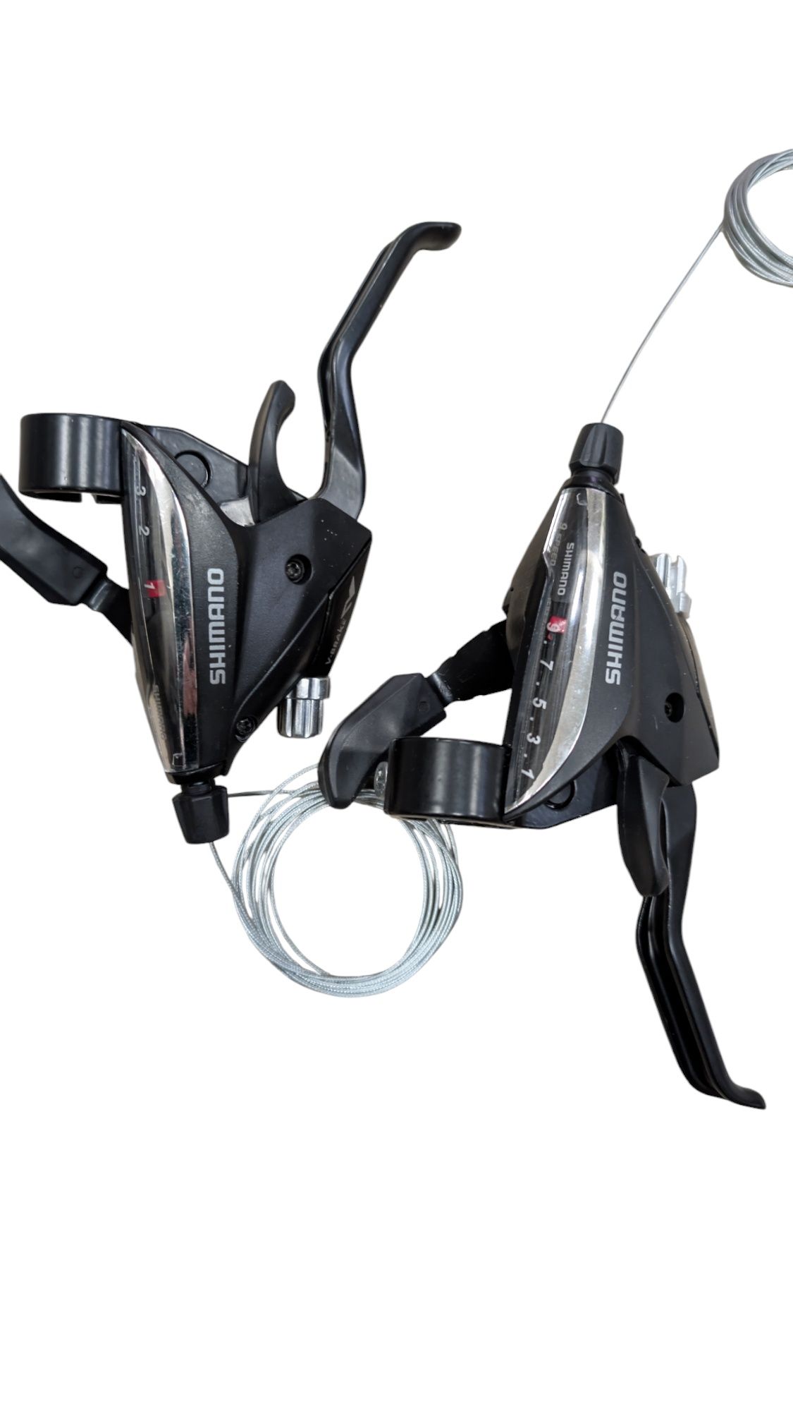 Манетки моноблок (переключатель) Shimano (шимано) ST-EF65 3х9
