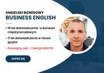 Angielski Biznesowy z doświadczonym lektorem i managerem