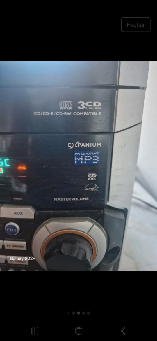 Leitor de cds Philips