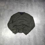 MĘSKI PREMIUM Sweter Kołnierzyk V Bawełna Tommy Hilfiger Elegancki