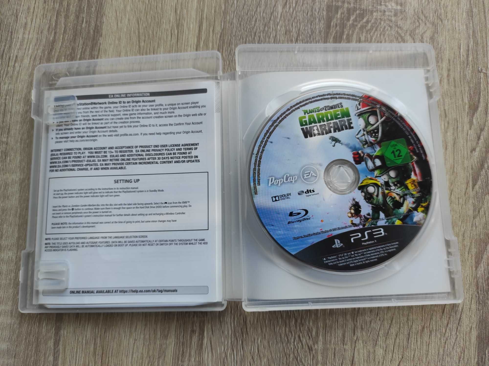 Plants vs. Zombies Garden Warfare - PS3 - Stan Płyty BDB