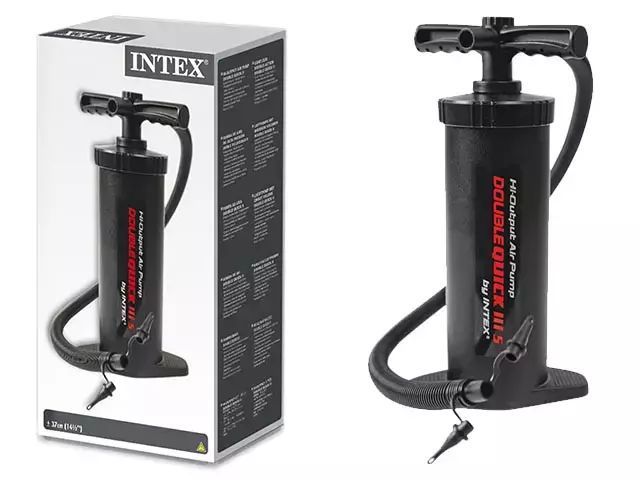 Pompka tłokowa Double Quick III S, 37 cm. Intex