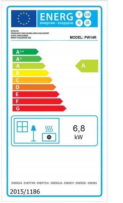 Piec Koza Wolnostojący Stalowy Polski Eko FATRA 7,5KW