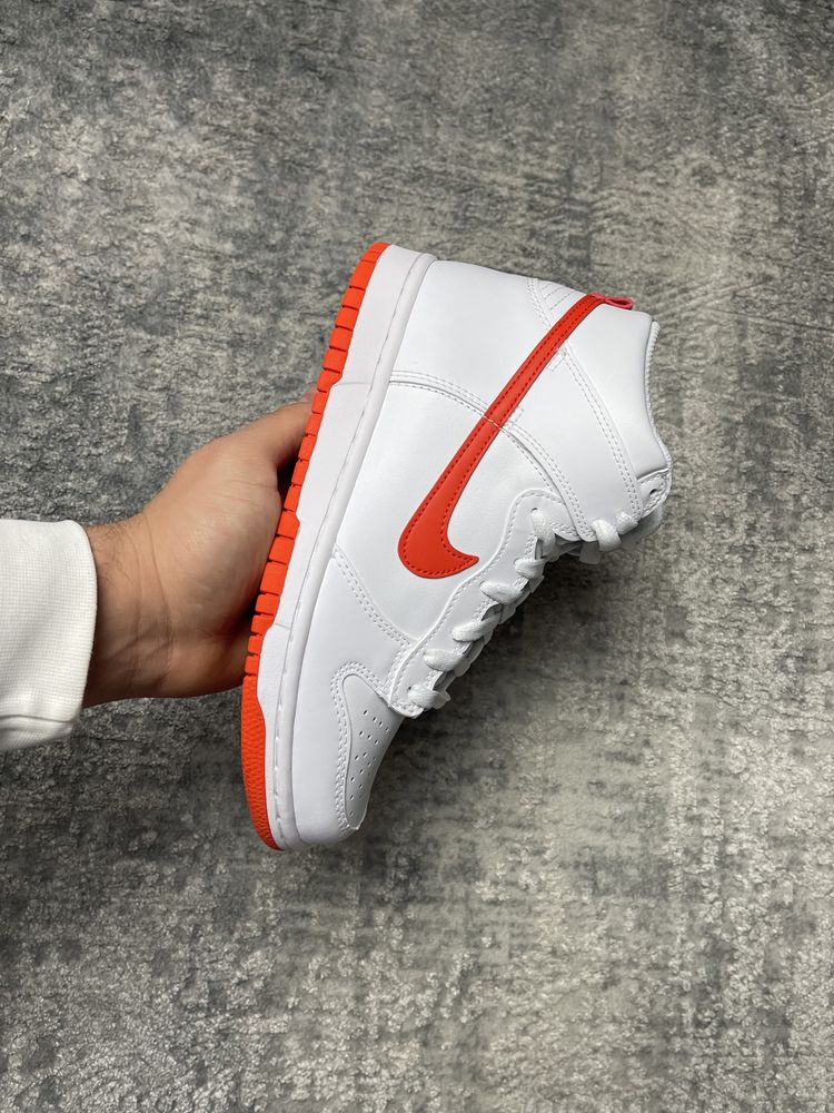 Nike Dunk High White Red 38.5 *NOWE*