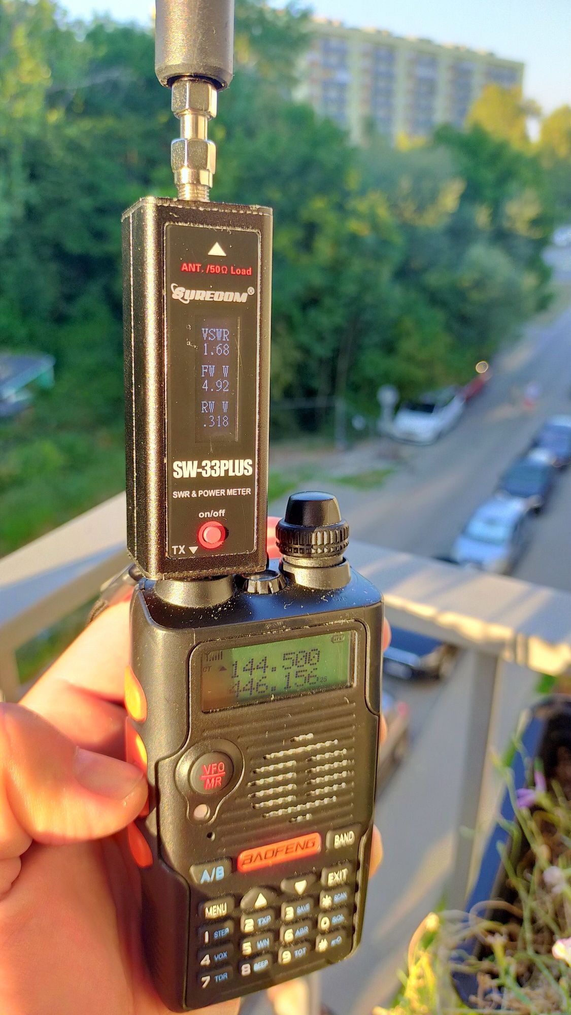 Baofeng UV-5R EXP radiotelefon krótkofalówka