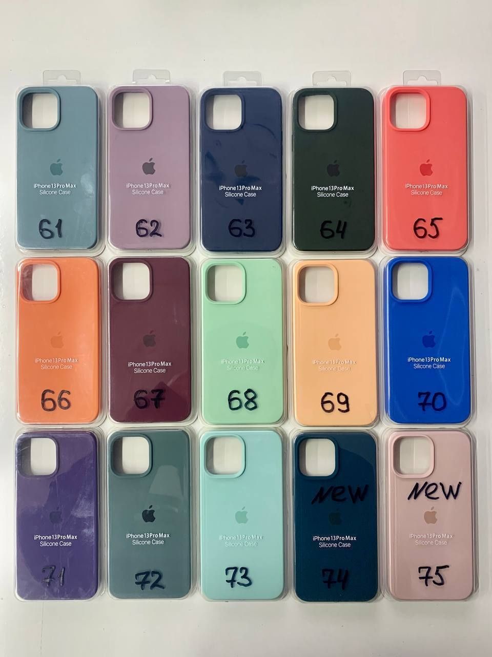 Чехол Silicone Case на iPhone 13 Pro Max силикон микрофибра софттач