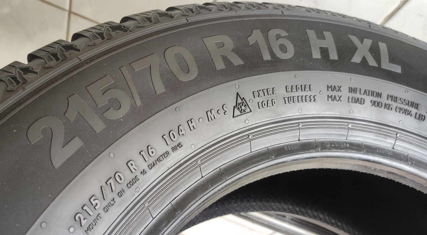 2x 215/70r16 Semperit Speed-Grip 5/2022r C/C/72dB 8,33mm Jak Nowe
