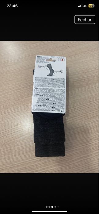 Meias Decathlon caminhada quentes