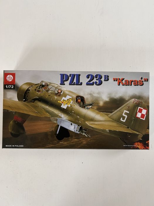 Samolot Karaś model do sklejania Plastyk s 063
