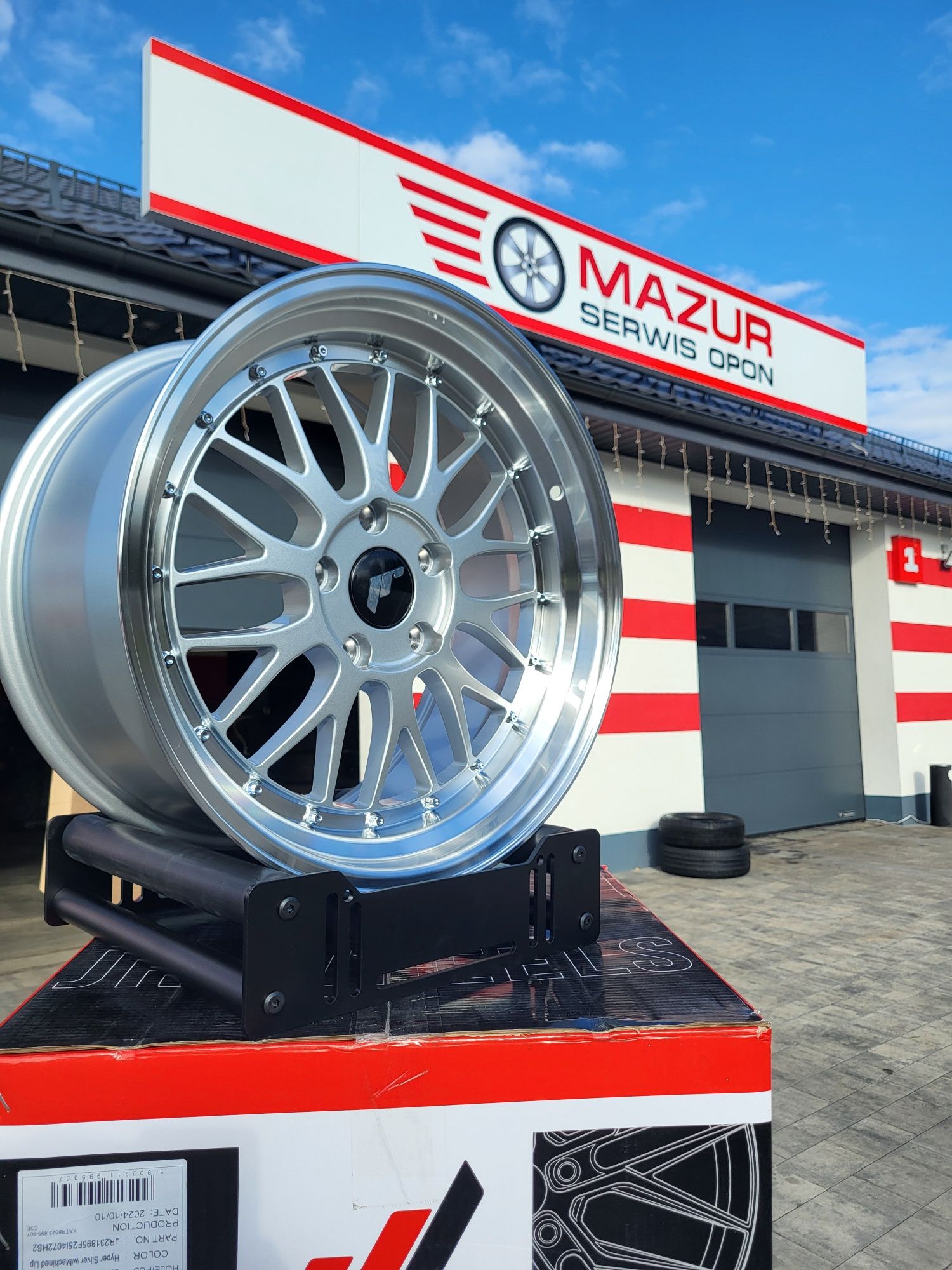 JR23 18" 5x120 8.5J i 9.5J BMW E36 E46 E90 E92 F30 F31 F32 F33 F36 FV!