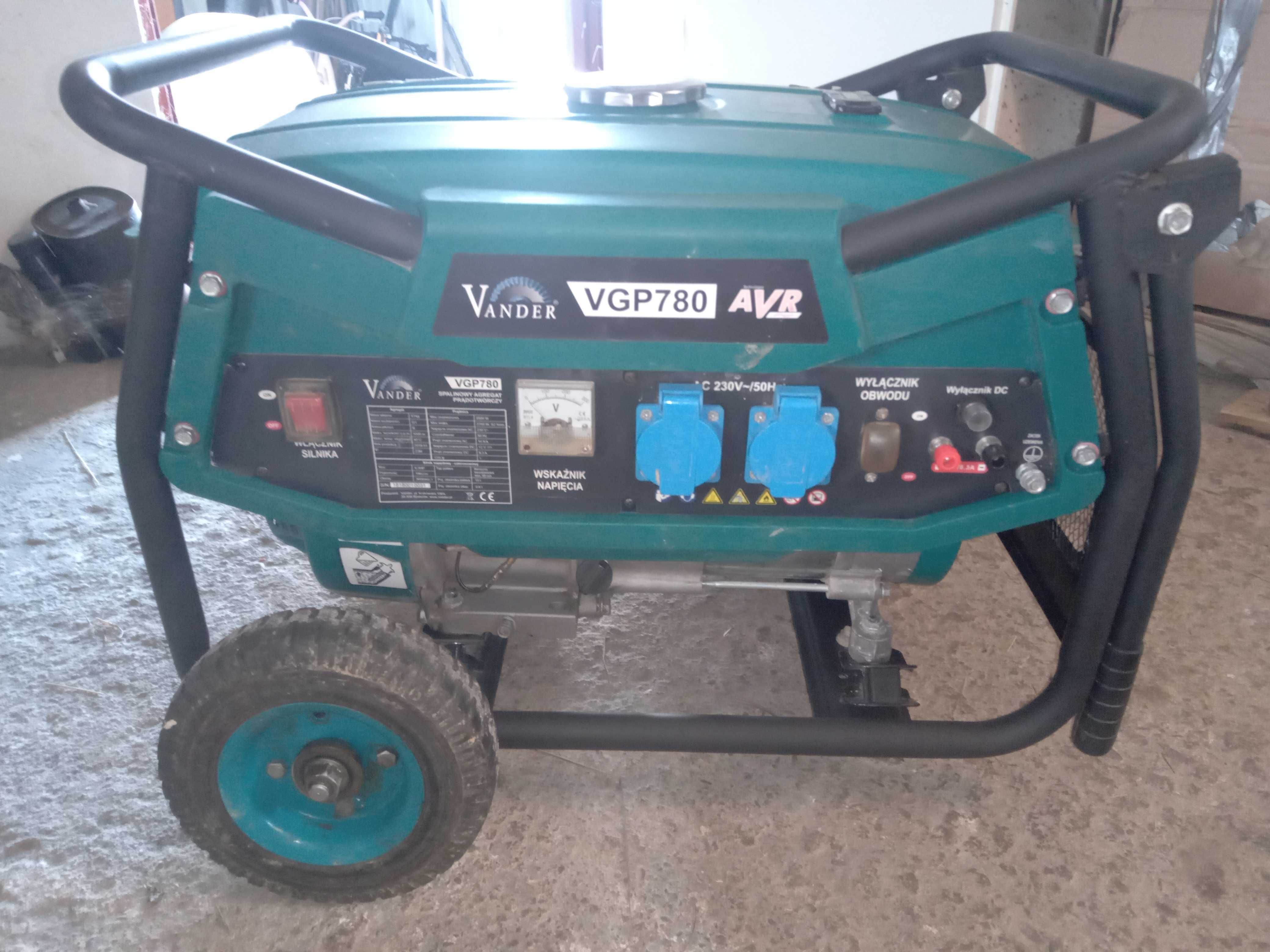 Agregat prądotwórczy Vander VGP 780