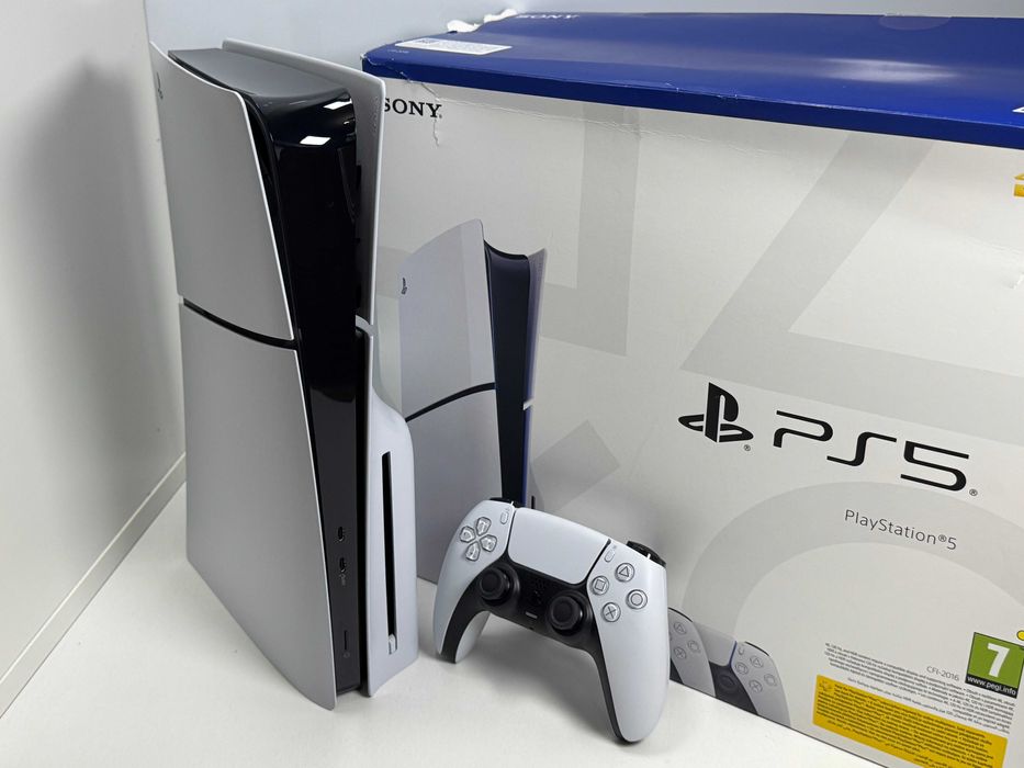 Konsola PlayStation 5 Slim PS5 Slim 1TB z Napędem i Padem Gwarancja