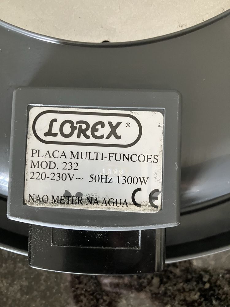 Frigideira elétrica multi- funcões marca Lorex