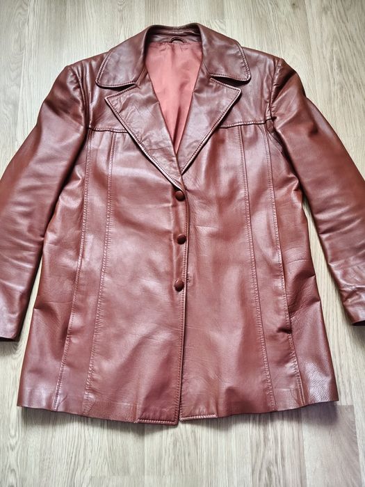 Marynarka męska skórzana