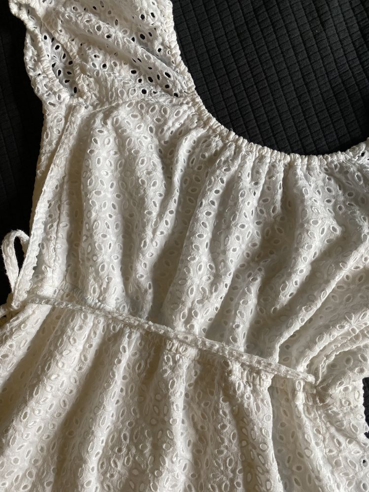 Hollister - Vestido de verão branco | L