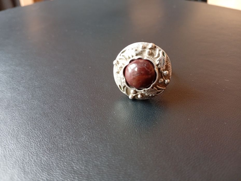 Srebrny pierścionek Warmet roz. 13, PRL