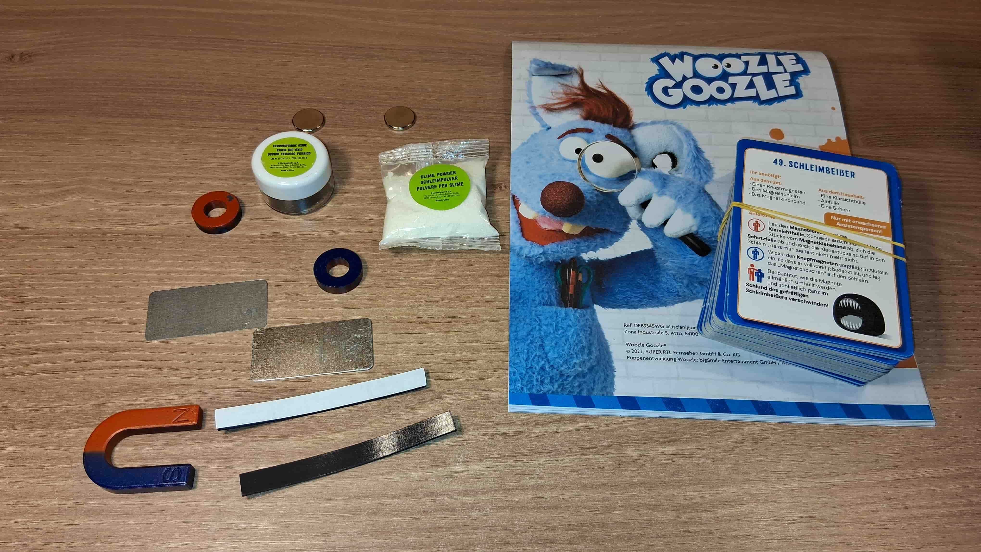 Zestaw Eksperymenty Woozle Goozle Magnetyzm Kosmos