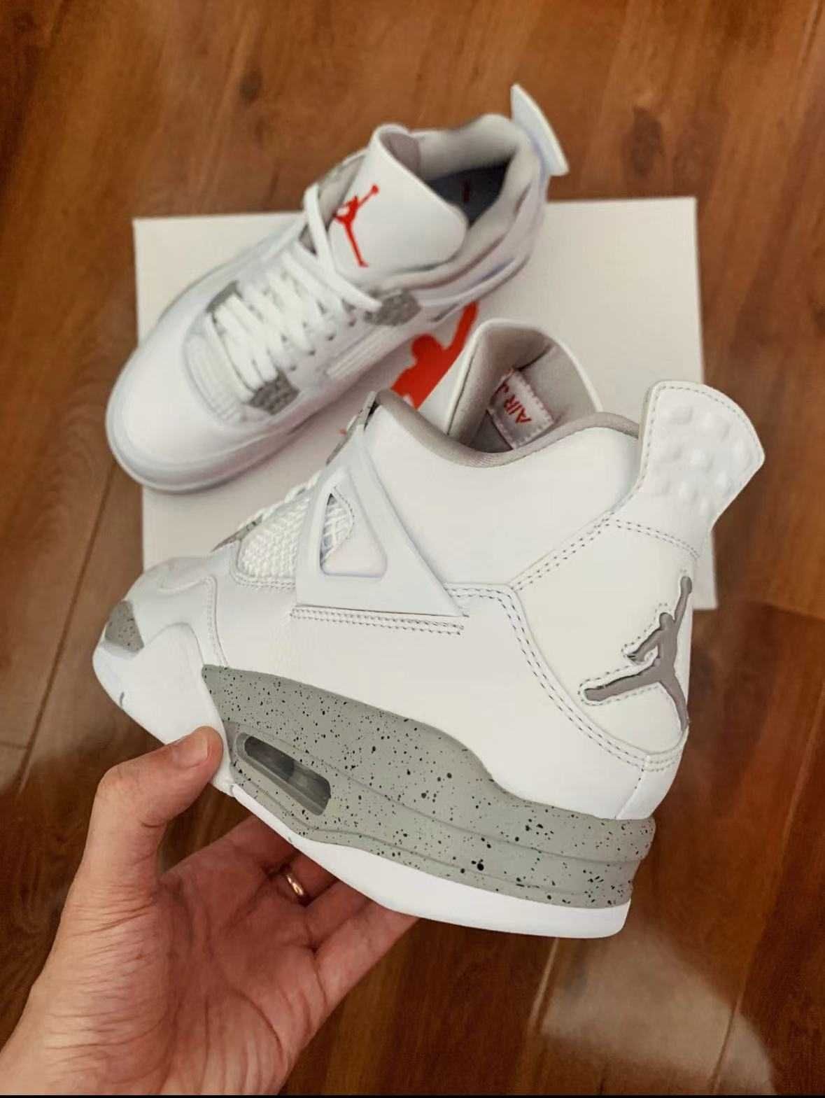 Jordan 4 Retro White Oreo Nowy rozmiar.40