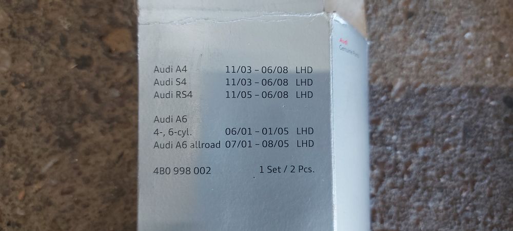 Orginalne pióro wycieraczek Audi A4 S4 RS4 A6