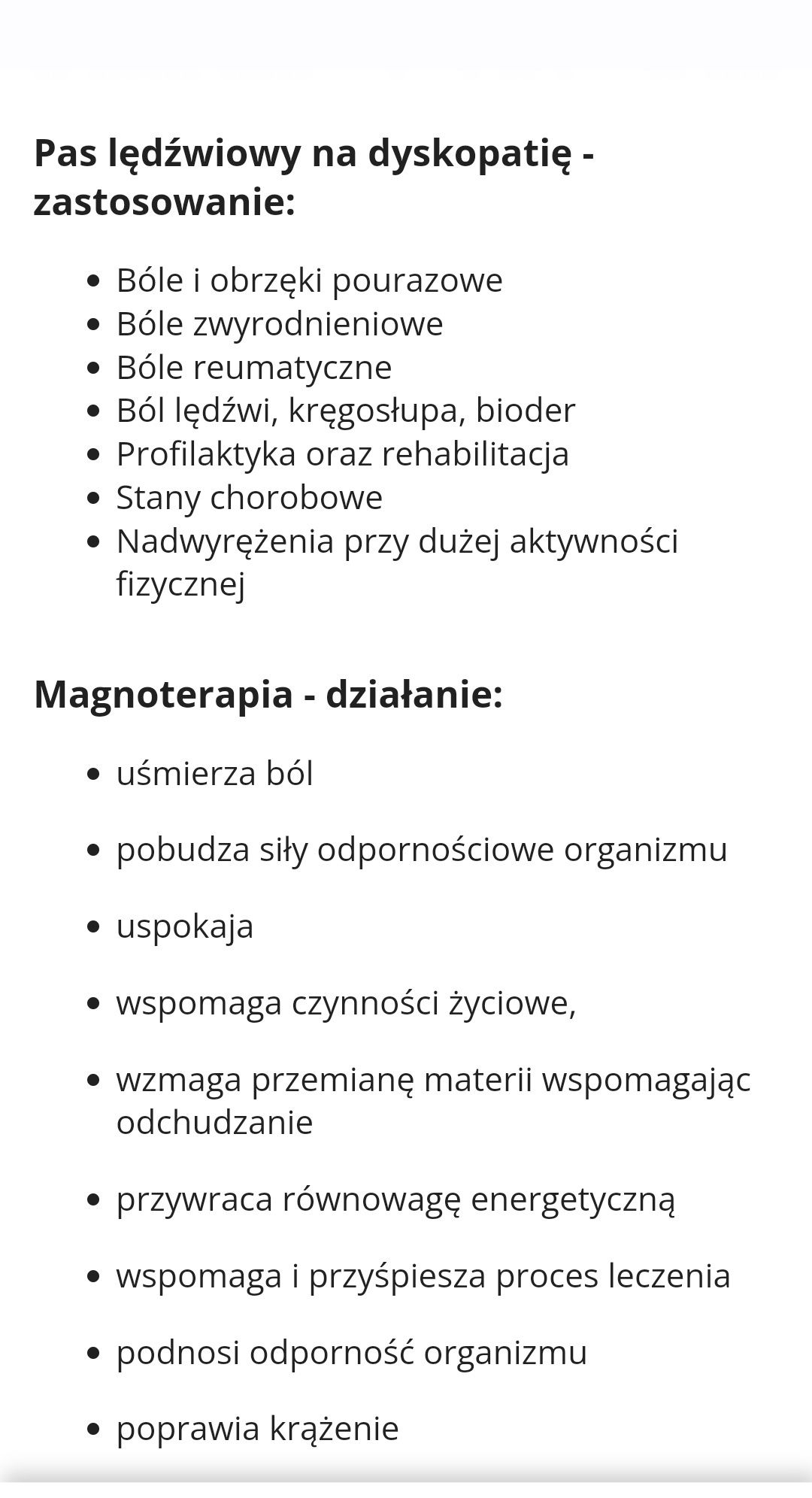 Magnetyczny pas lędźwiowy z turmalinem XL 120cm