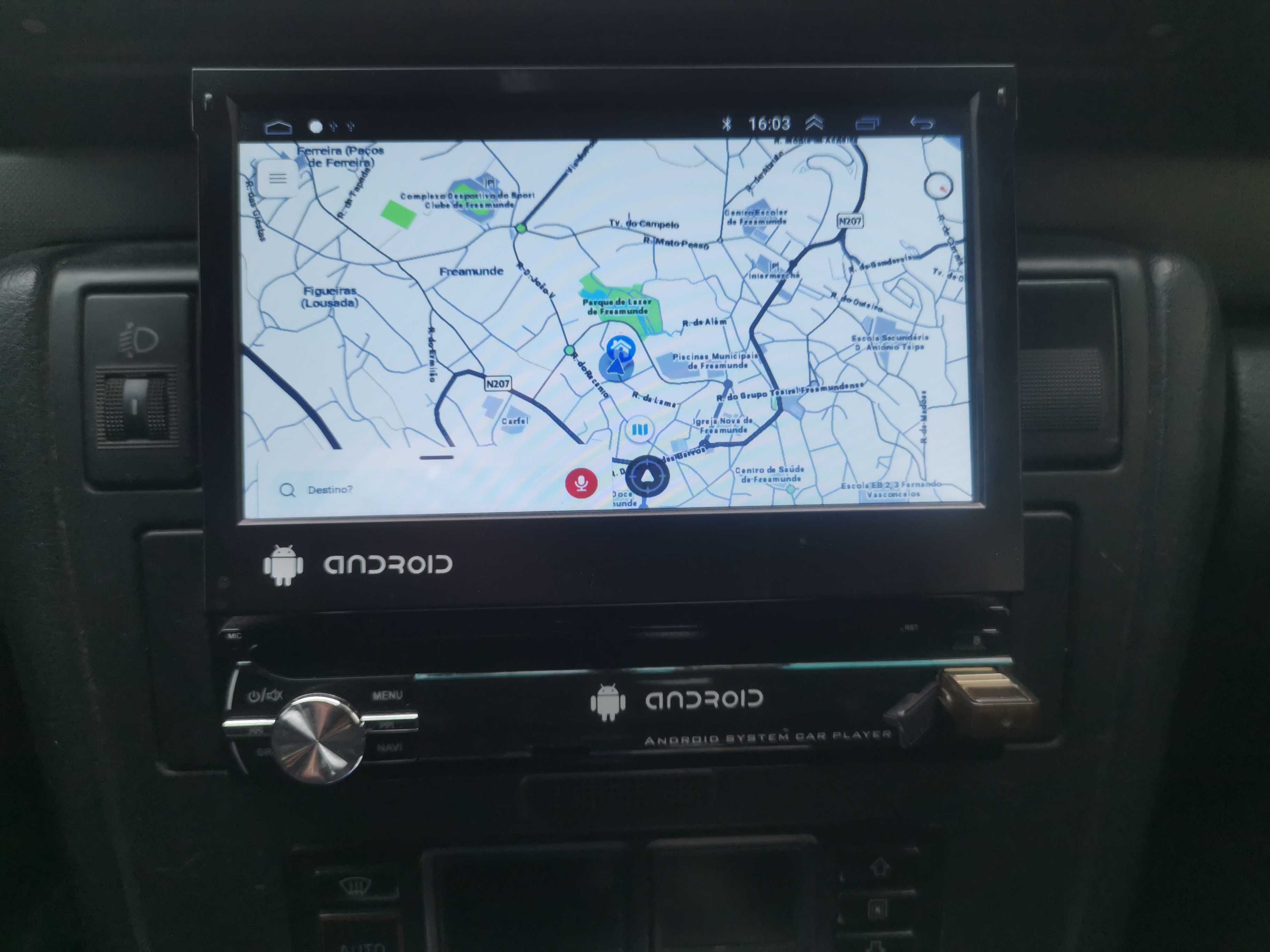 auto radio com RDS   bluetooth e GPS