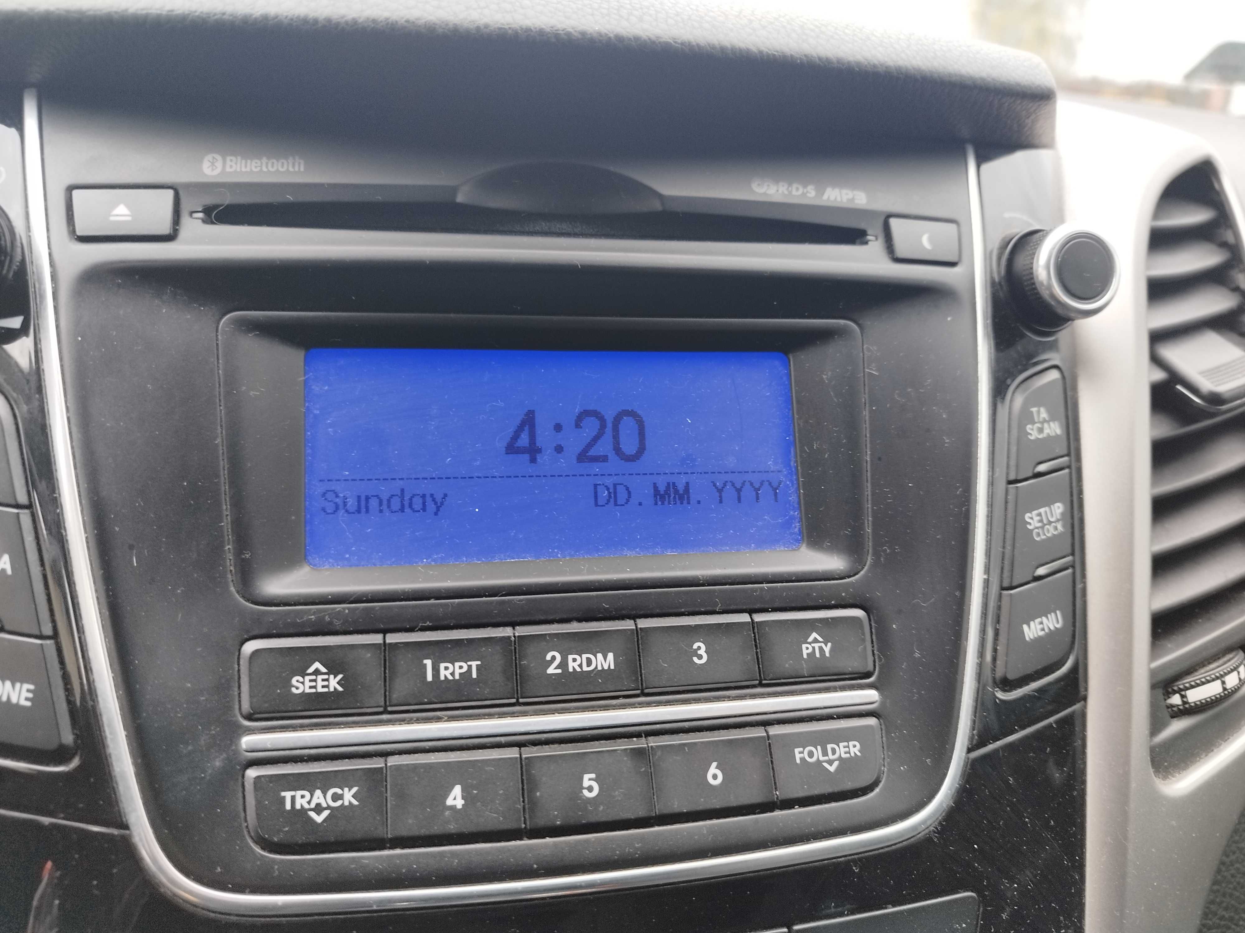 Radio CD MP3 961.70-A62.10GU Hyundai I30 II