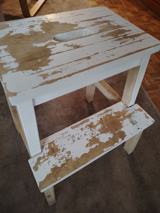 Taboret bekvam ikea solidny