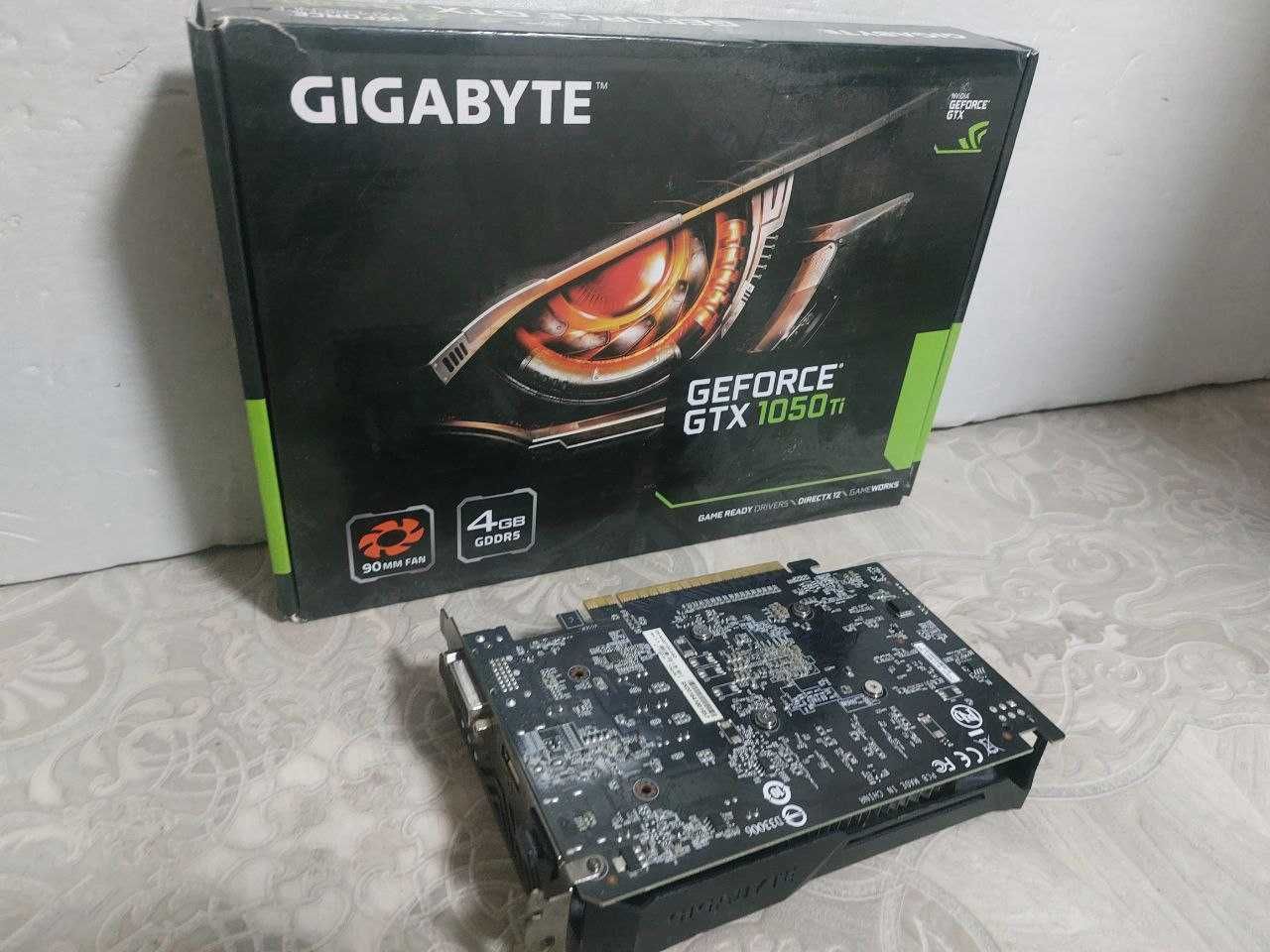 Видеокарта Gigabyte GeForce GTX 1050 Ti D5 4G
