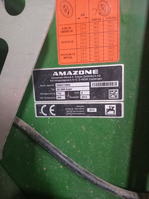 Amazone D9 SUPER Agregat