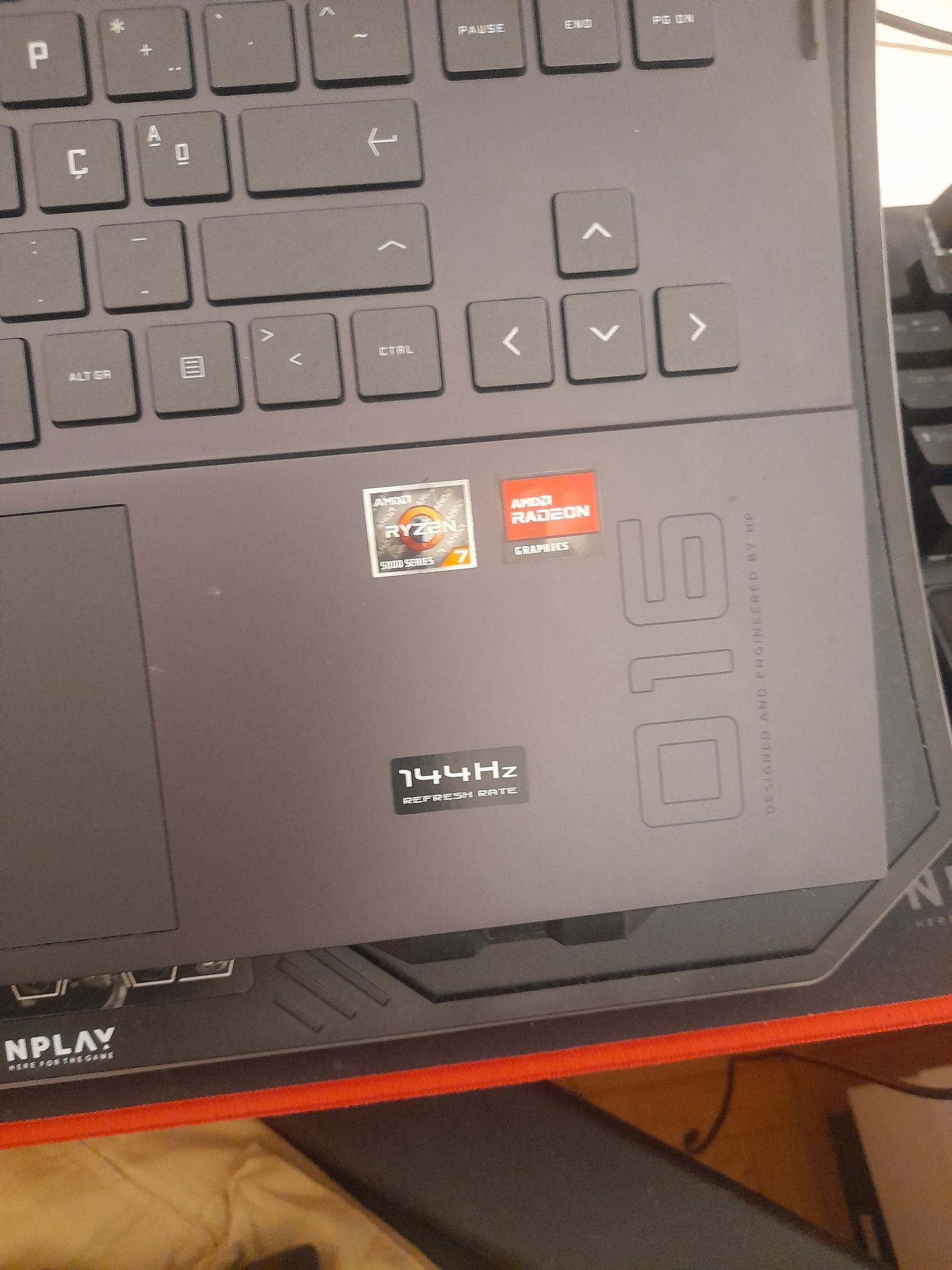 HP omen 16 AMD RYZEN 7