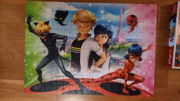 Puzzle 200szt Biedronka i czarny kot, Trefl