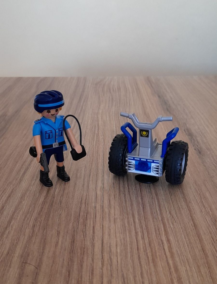 Playmobil City Action 6877 Policjantka Balance-Racer, segway