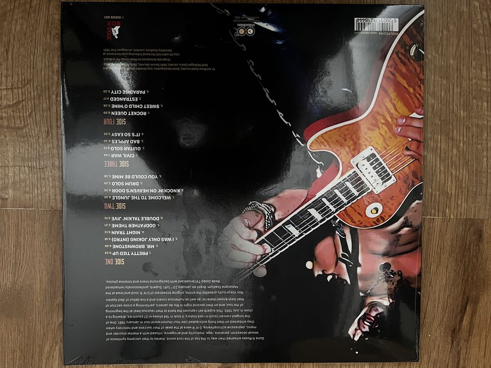 Płyty winylowe Guns n’ Roses Brazil 91. Gatefold 2 x lp orange vinyl.