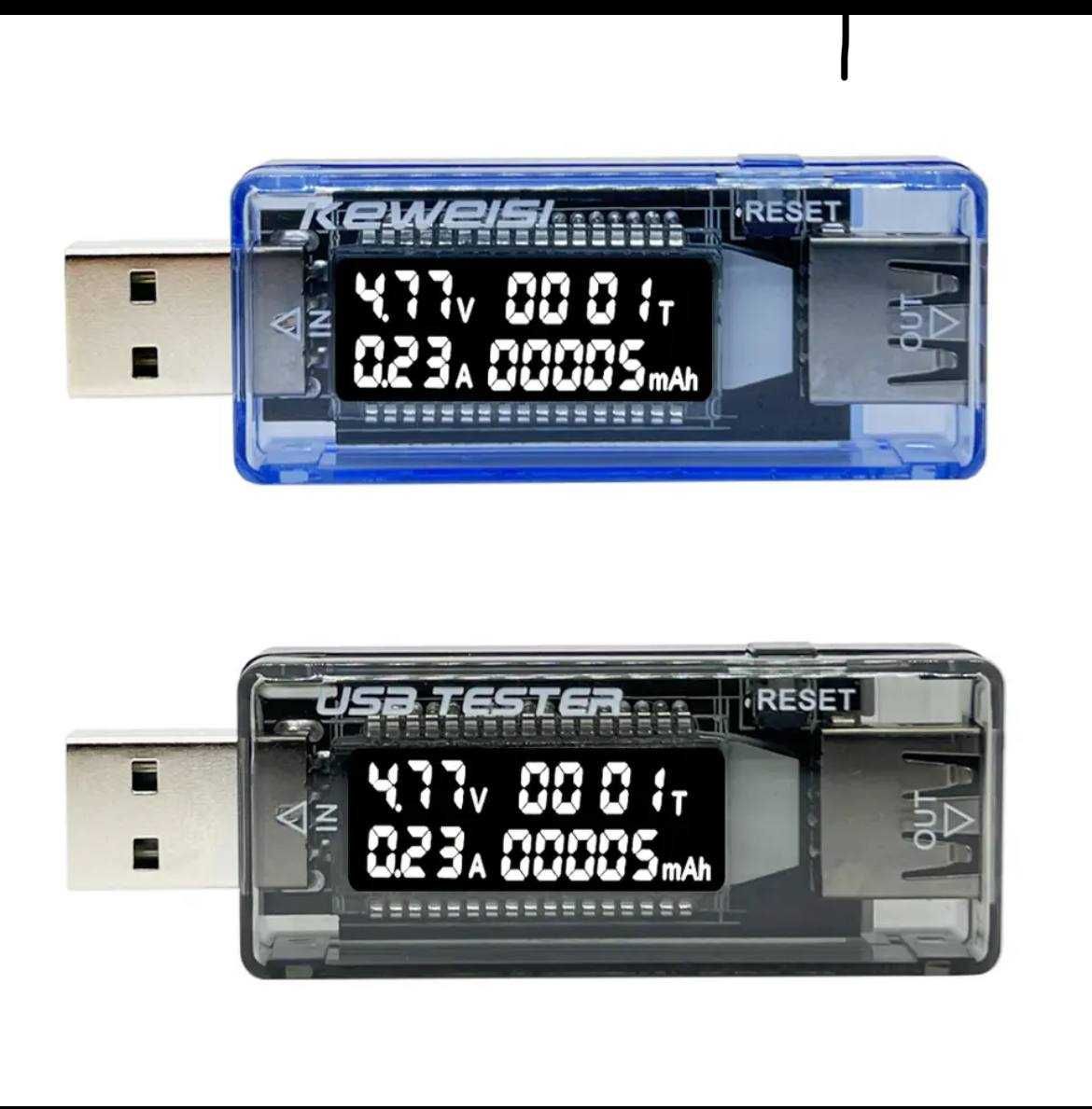 Вимірювачі напруги USB